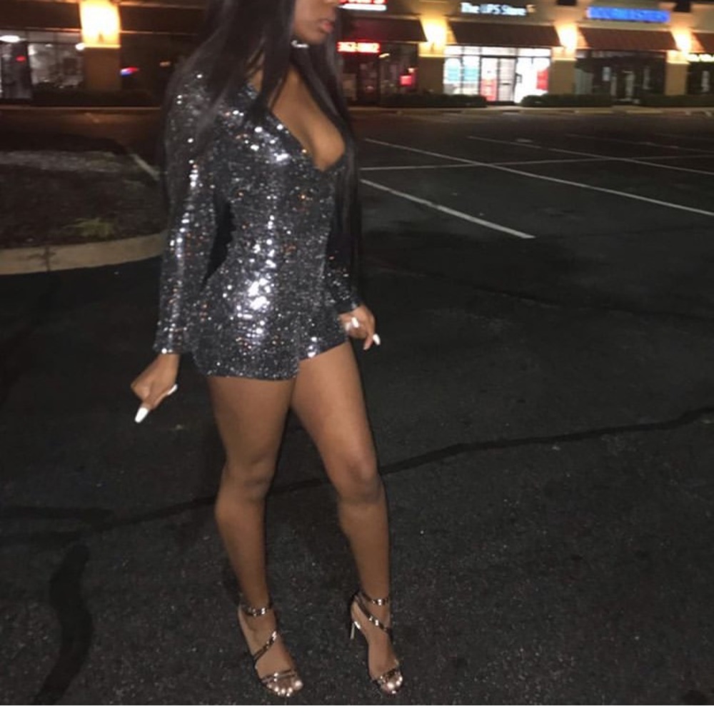 Bling short jumpsuit
